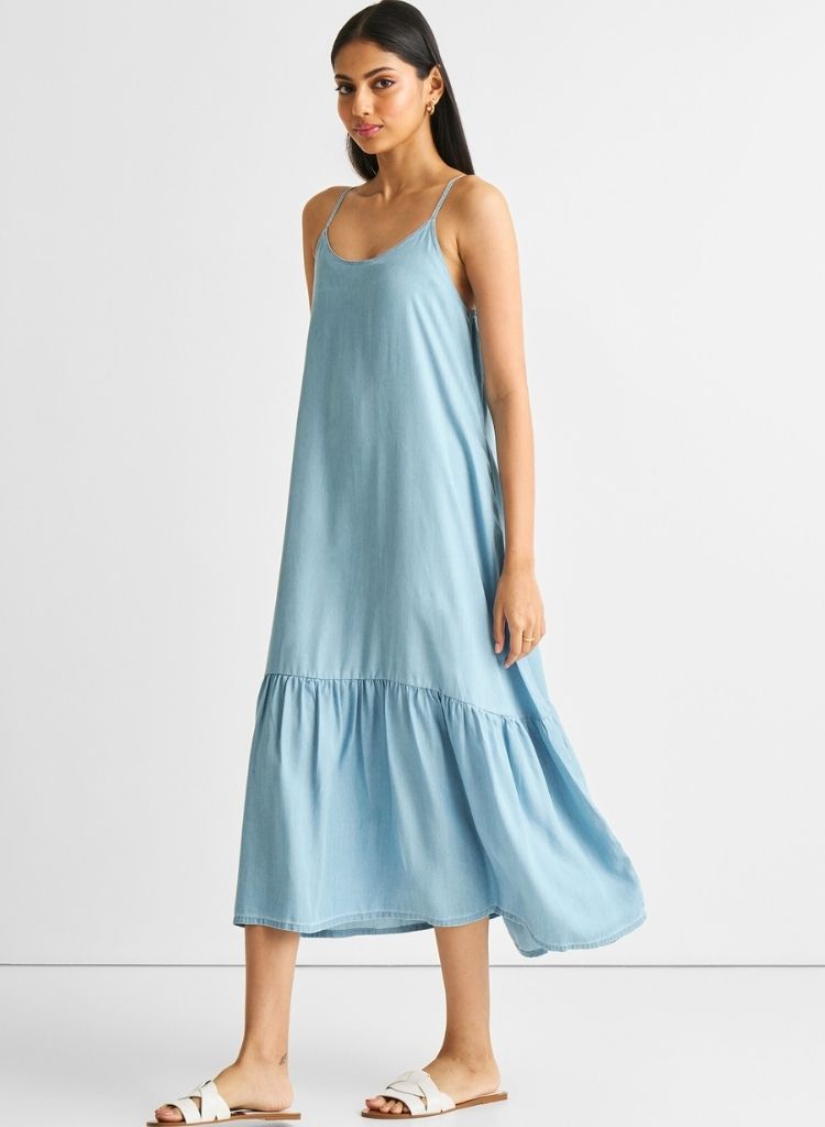 Flowy Maxi Dress – NETE.IN
