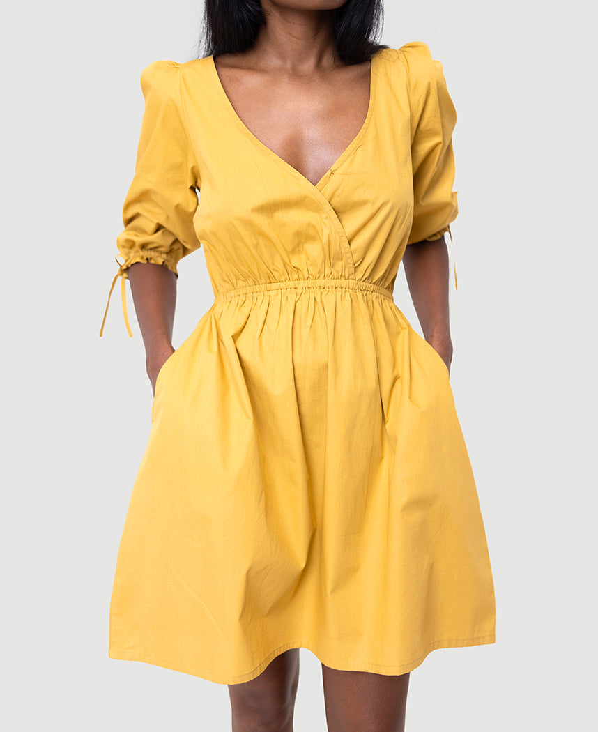Gathered-Sleeve-Dress--Mustard-C.jpg