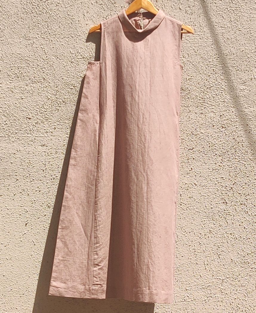 High Neck A-Line Dress XL / Blush High Neck A-Line Dress XL / Blush