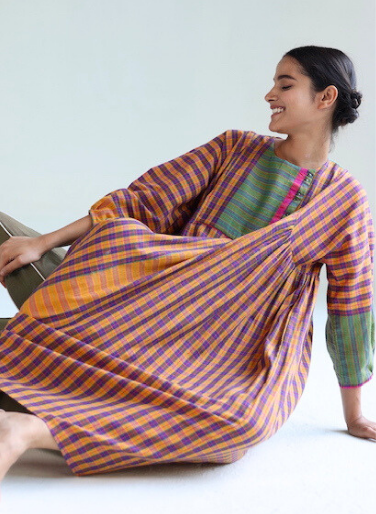 madras shirt dress Long Sleeve Madras Shirt Dress Boot Edge Edge Madras Long Sleeved Shirt Dress Dress Women Summer