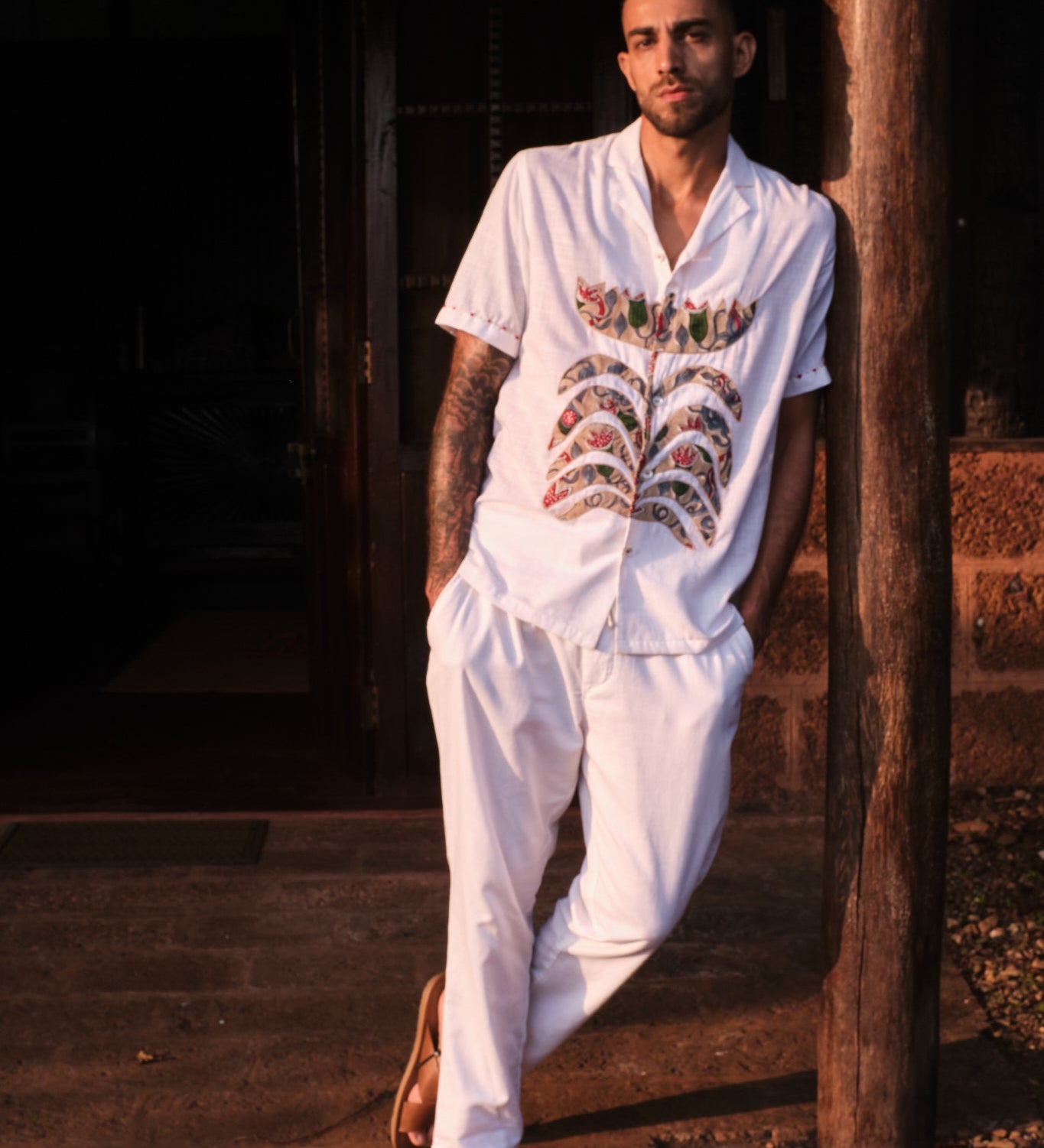 Travel Light: Button Down Shirts for Men & Gender Neutral Apparel for Summer