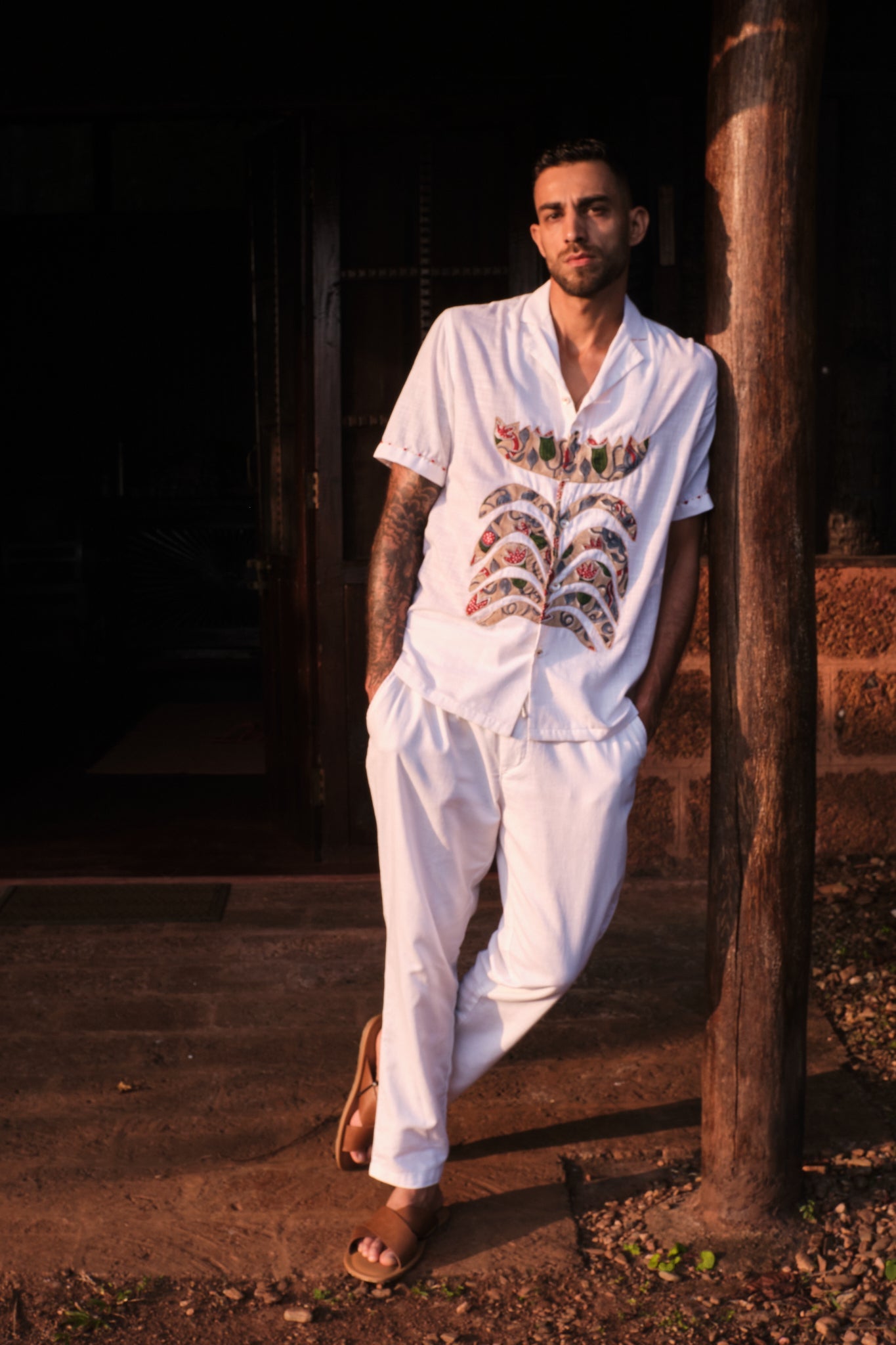 Travel Light: Button Down Shirts for Men & Gender Neutral Apparel for Summer