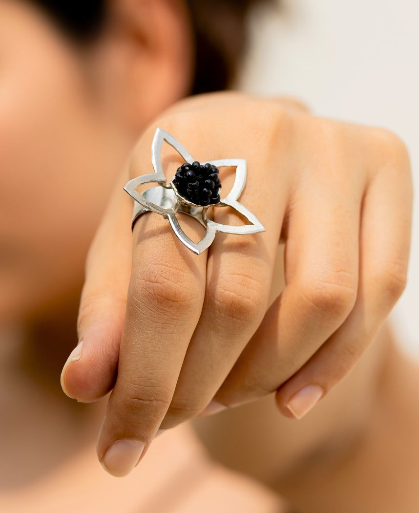 Flower Frame Ring