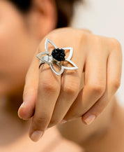 Flower Frame Ring