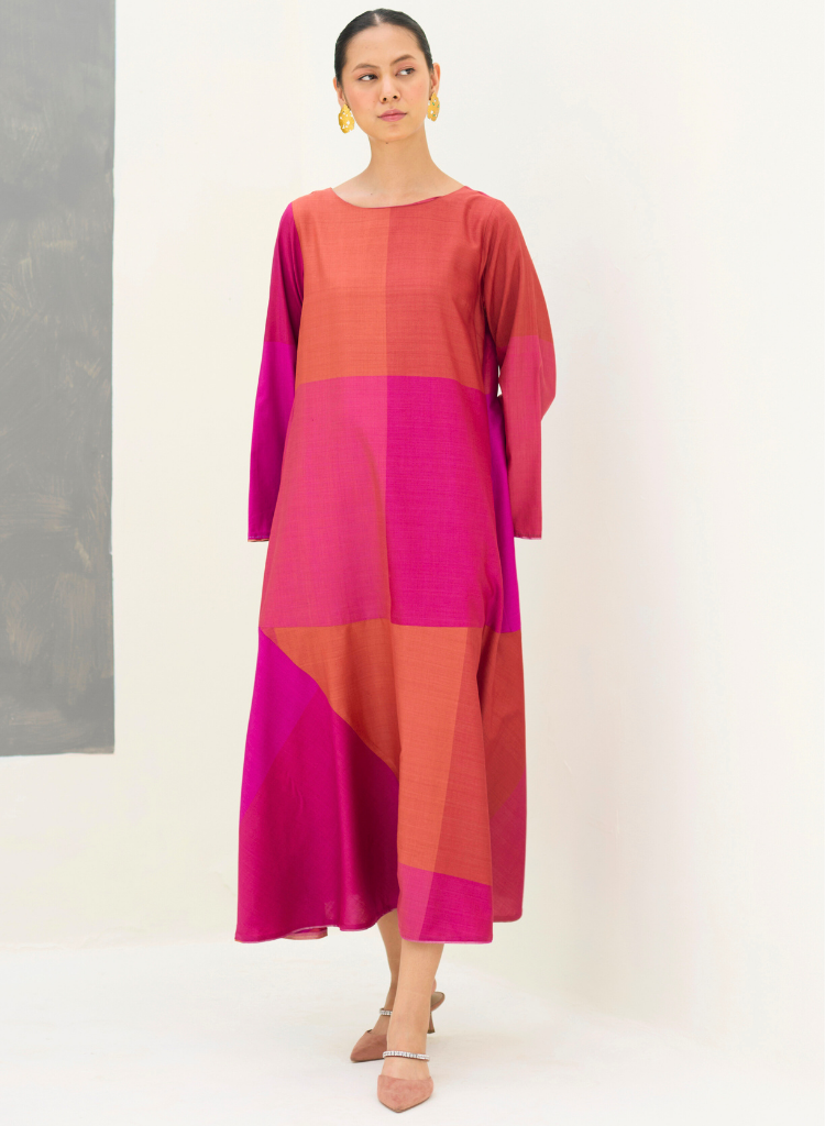 Zoa Eri Silk Dress