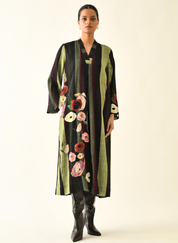 Moss Stripes  A-line Set