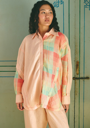 Kelly Bias Panelled Shirt