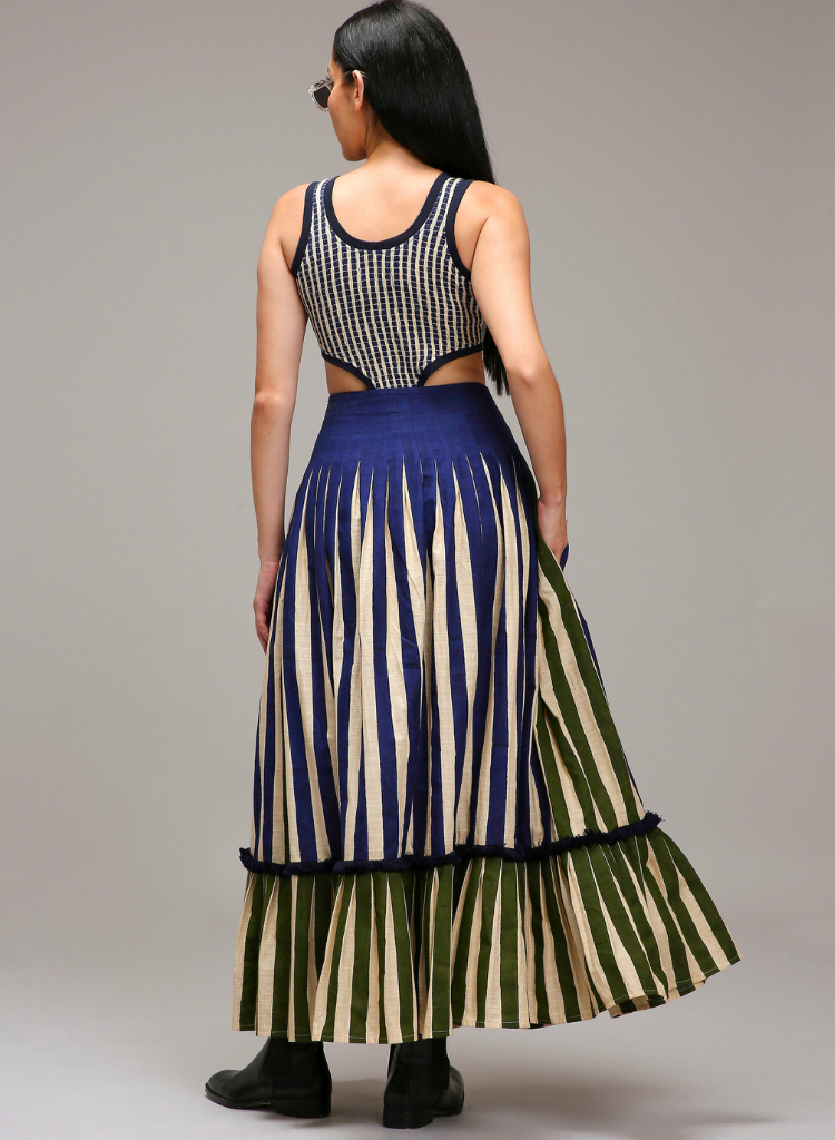 Egg Shell Trench Bodysuit Set