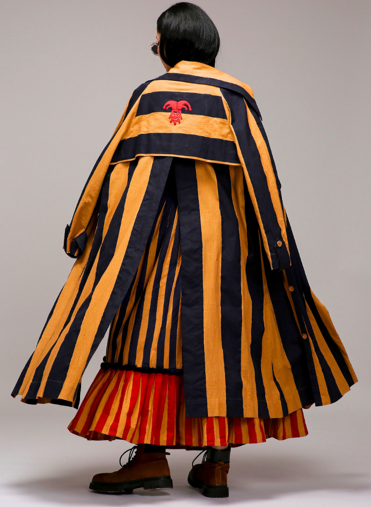 Tan Trench Bodysuit Set