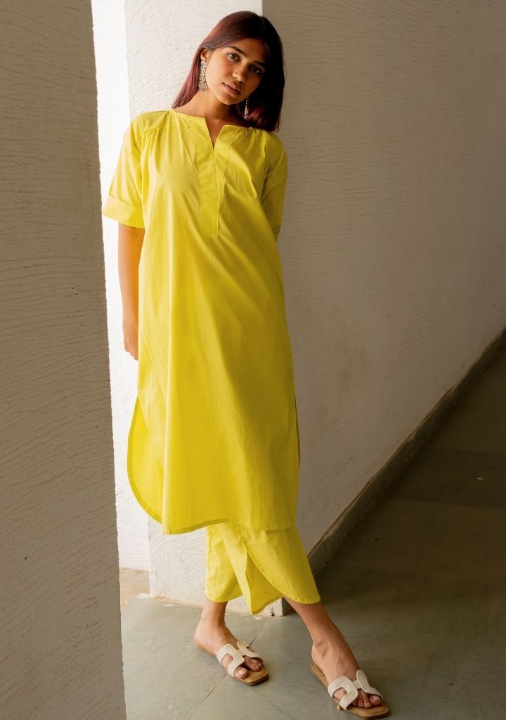 Neembu Yellow Tunic