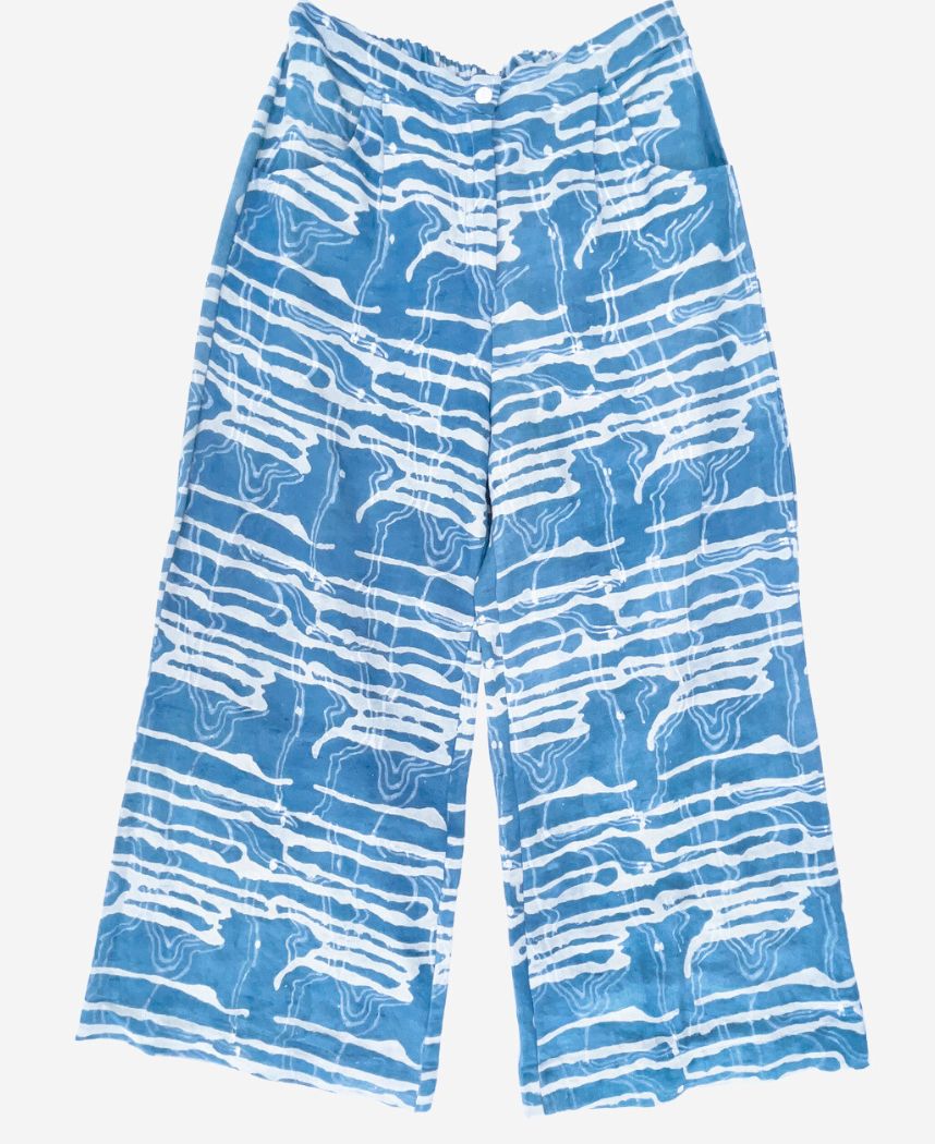 Indigo Splash Pants