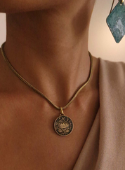 20 Paise Pendant Chain