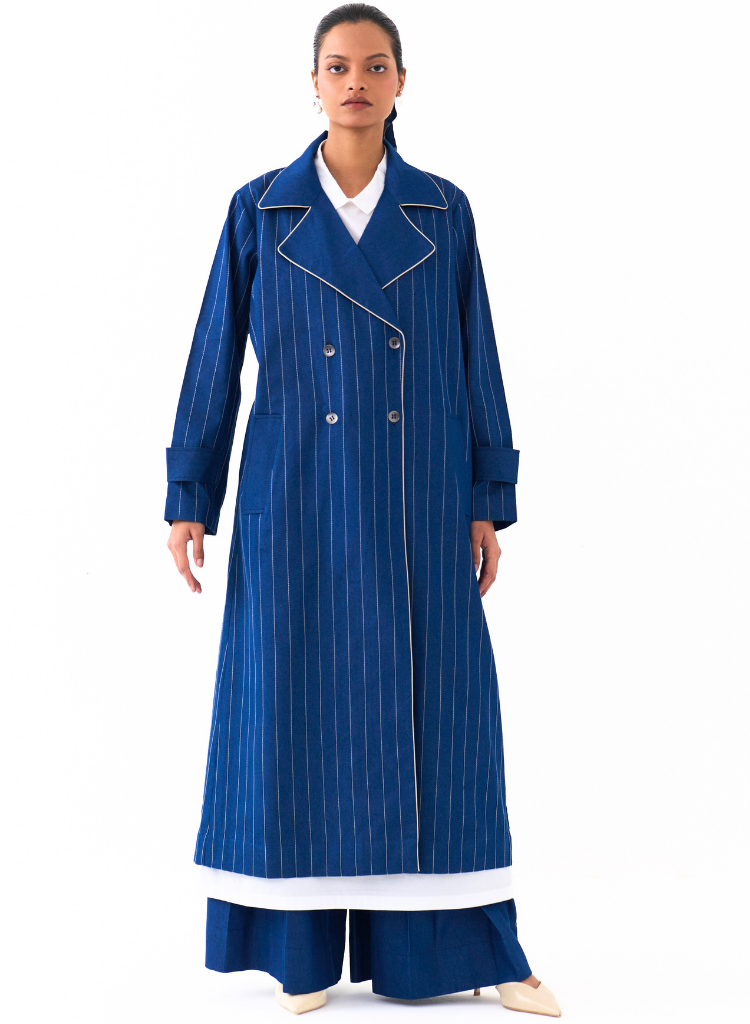 Double Breasted Trench Overlay