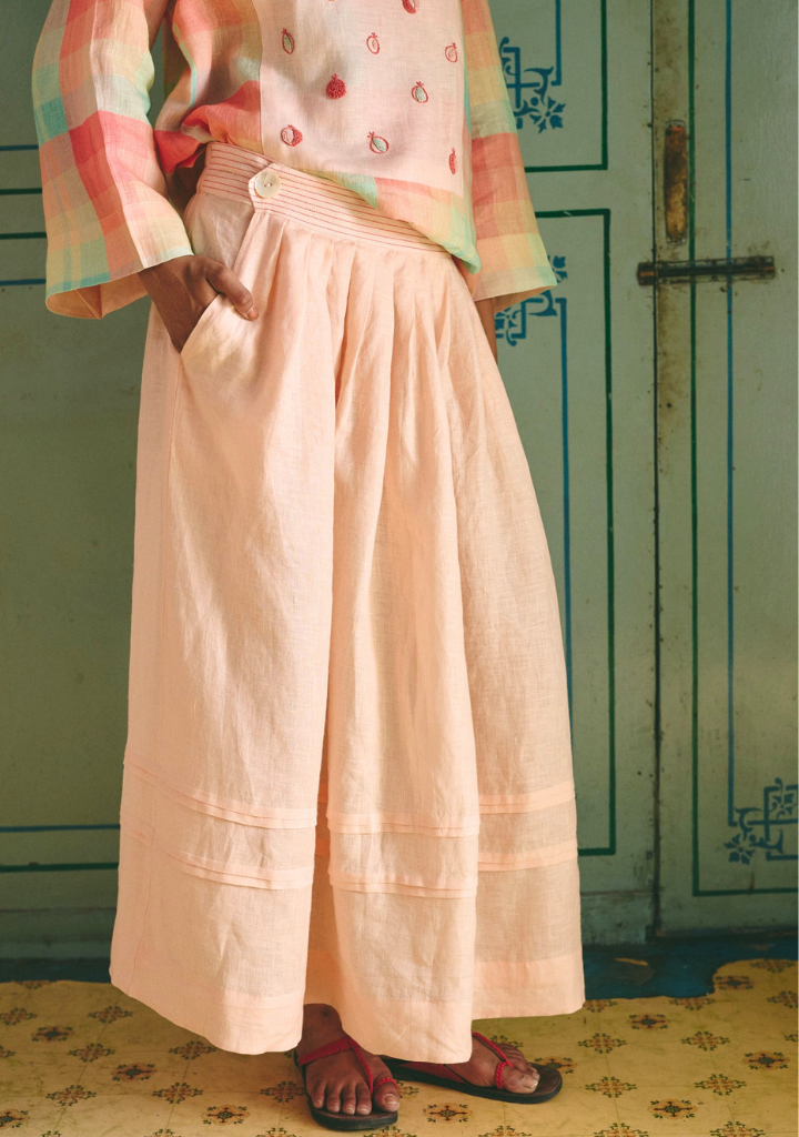 Ami Pleated Skirt