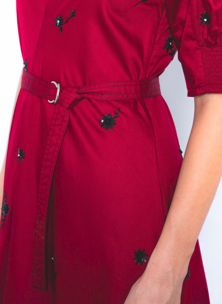 Ume Embroidered Dress