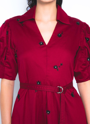 Ume Embroidered Dress