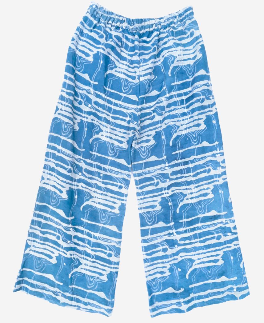 Indigo Splash Pants