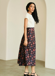 Rosa Silk Skirt