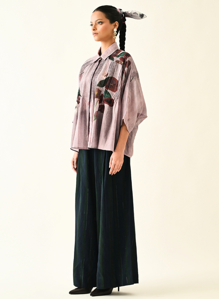 Dusk Pink Shirt Set