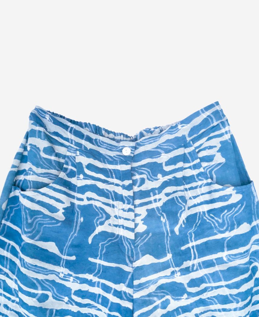 Indigo Splash Pants