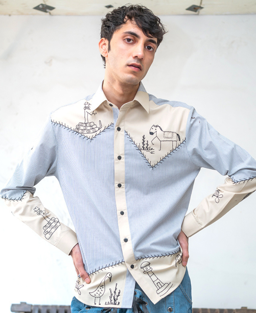 Timeless Pinstripe Shirt