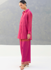 Nazo Sheer Chanderi Shirt