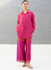 Nazo Sheer Chanderi Shirt