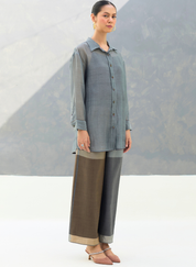 Nazo Sheer Chanderi Shirt