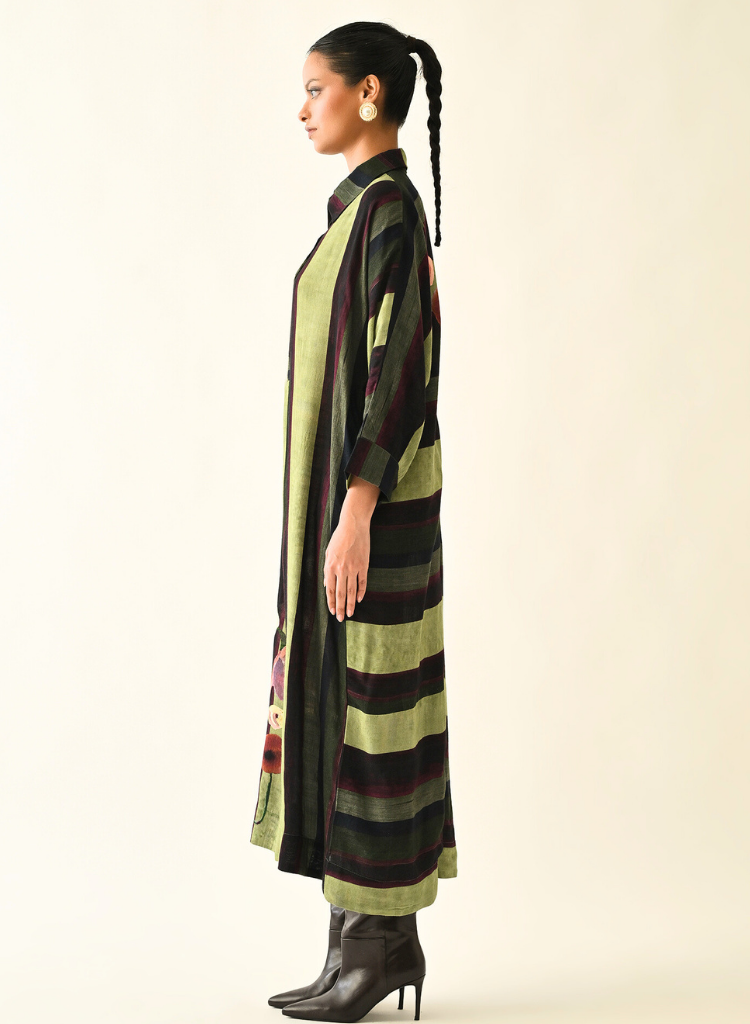 Moss Stripes MH Dress
