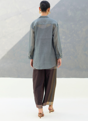 Nazo Sheer Chanderi Shirt