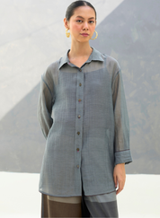 Nazo Sheer Chanderi Shirt