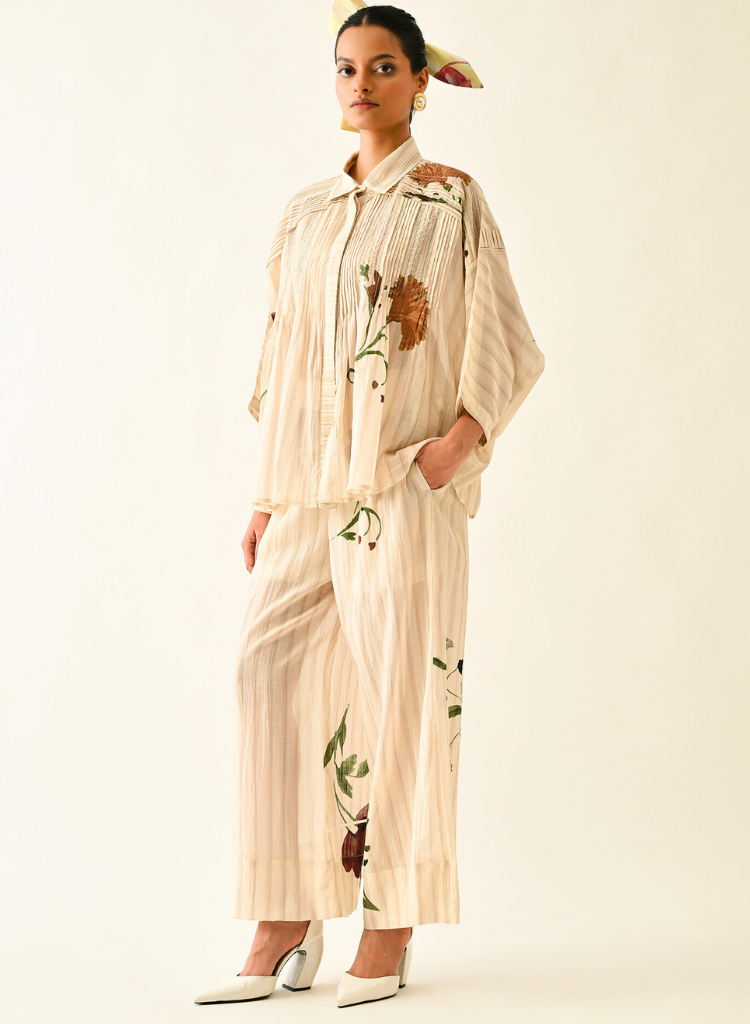 Dewstripe Shirt Set