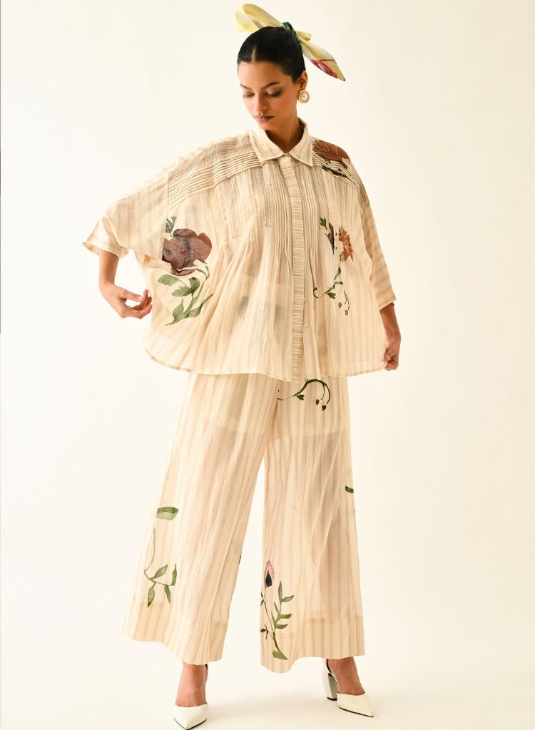 Dewstripe Shirt Set
