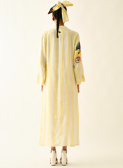 Bloomstripe A-line Dress