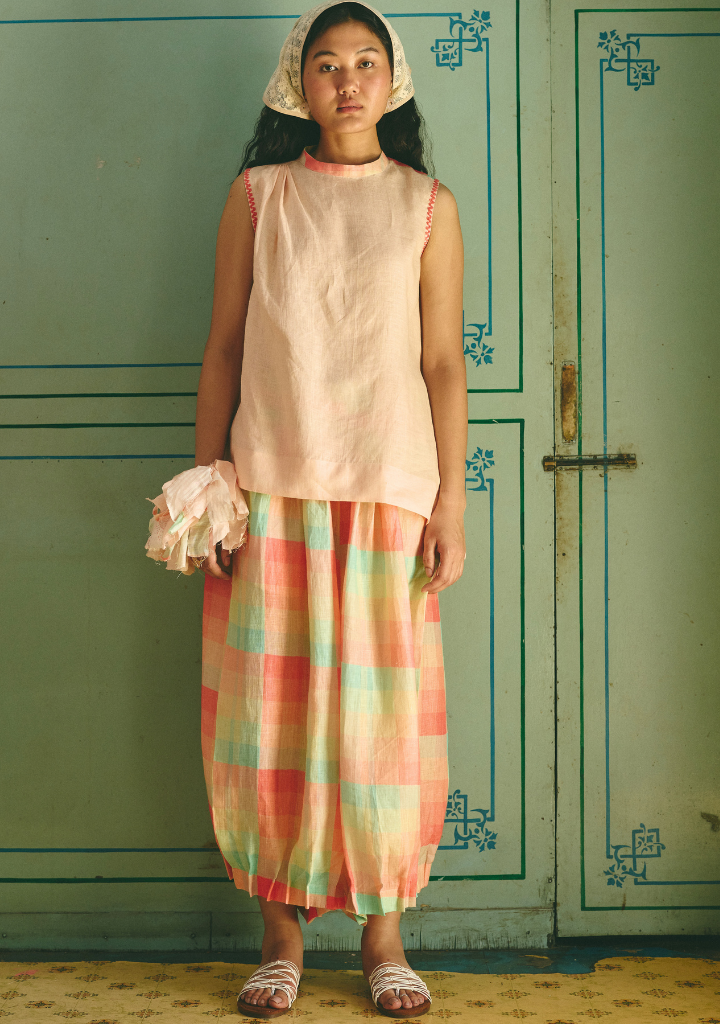 Lauren Pleated Top