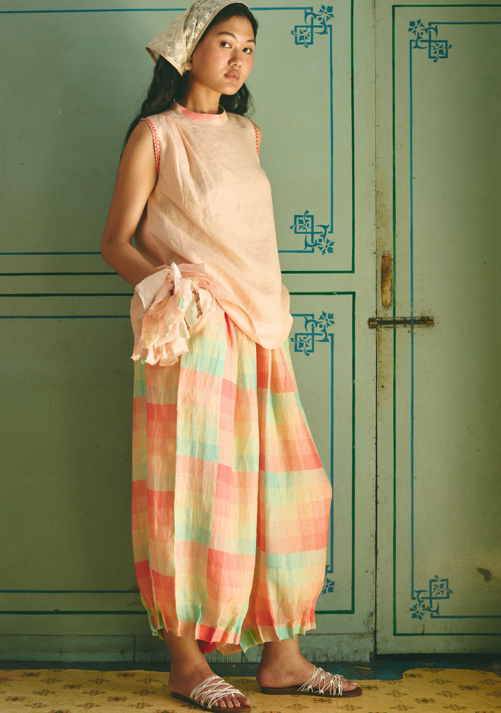 Lauren Pleated Top
