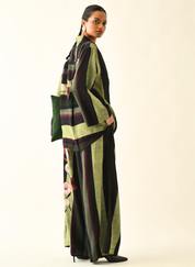 Moss Stripes Jacket Set