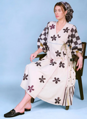 A Pause in the Story Dress