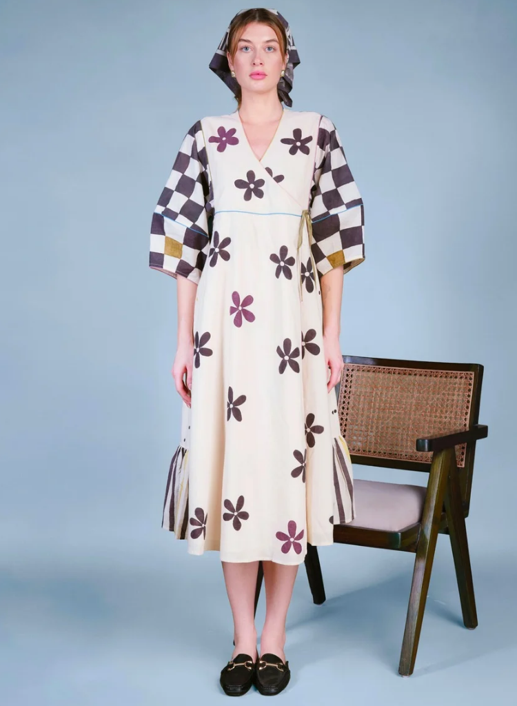 A Pause in the Story Dress