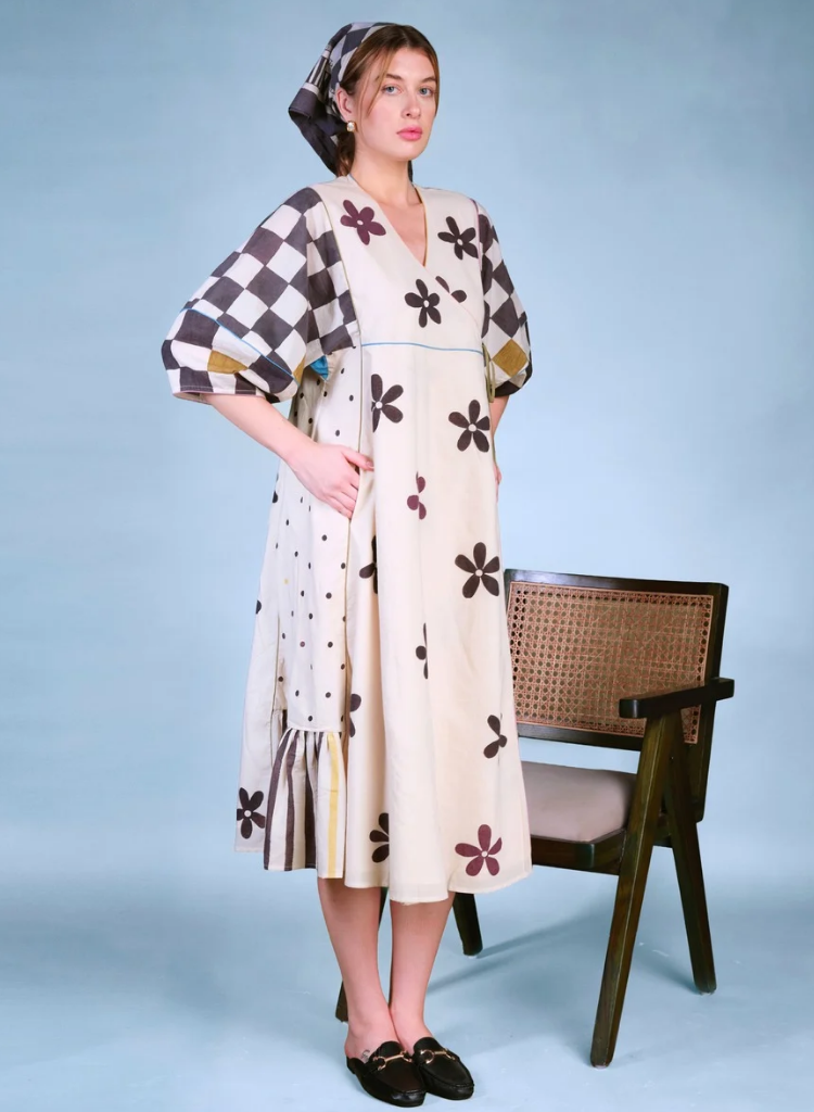 A Pause in the Story Dress