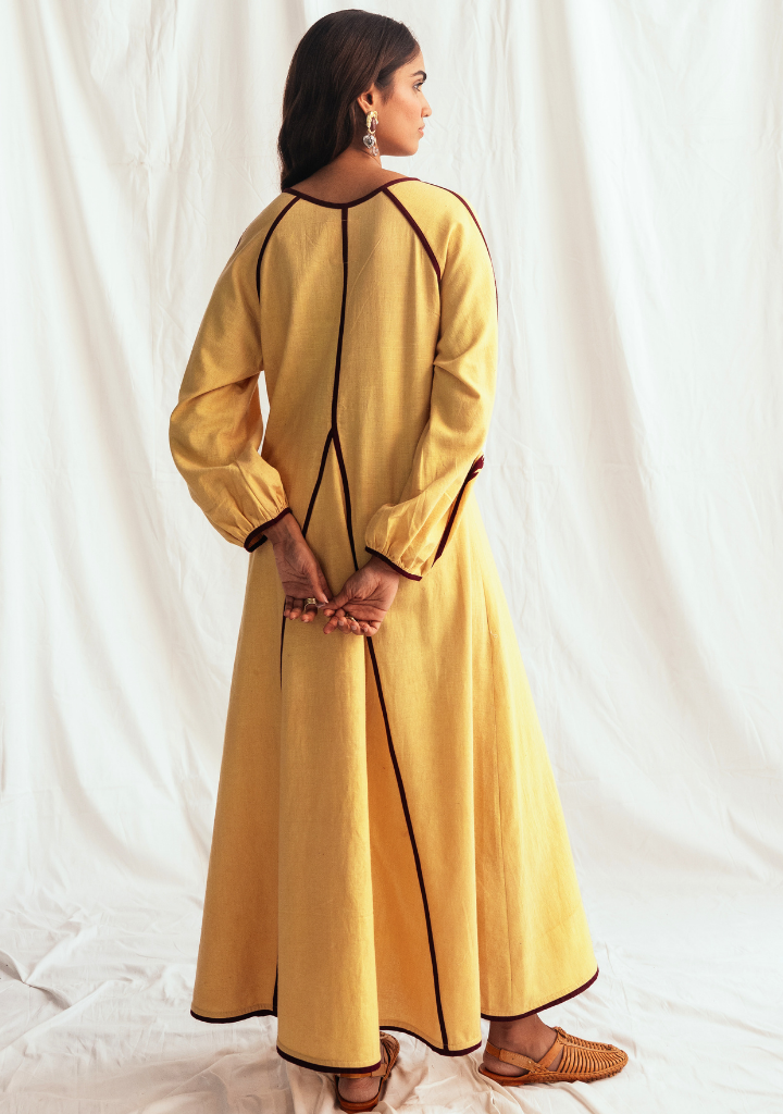 Aamras Peasant Dress