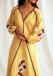 Aamras Peasant Dress
