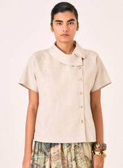 Aavish Linen Top