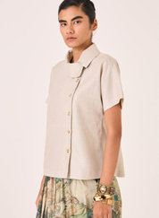 Aavish Linen Top