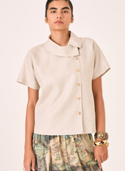 Aavish Linen Top