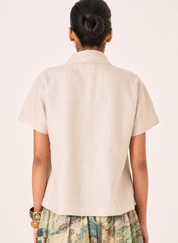 Aavish Linen Top