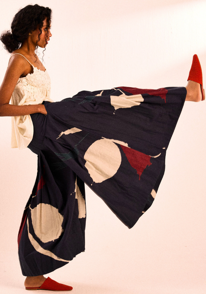 Aba Pleated Pants