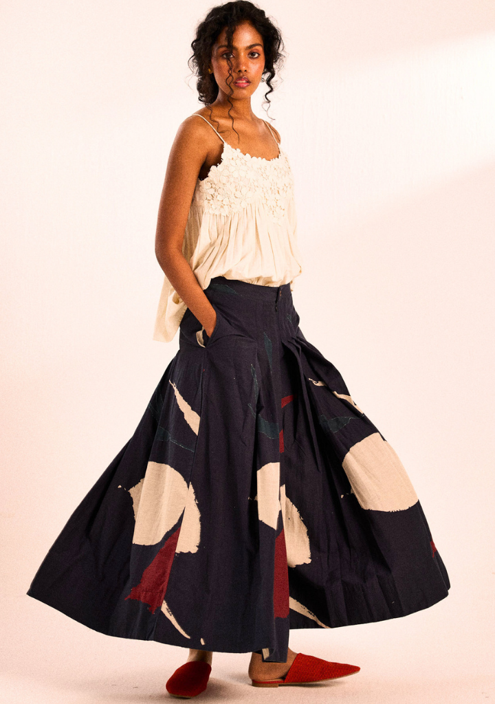 Aba Pleated Pants