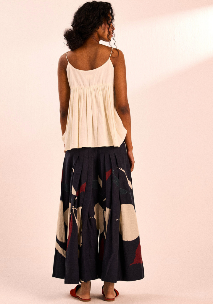 Aba Pleated Pants