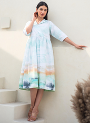 Abel Cuban Collar Dress